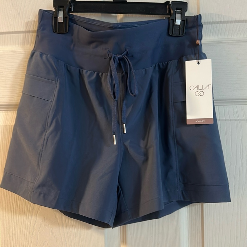 CALIA Women's Truelight Cargo Short: ARDOSIA SLATE: NEW WITH TAGS: SIZE XS